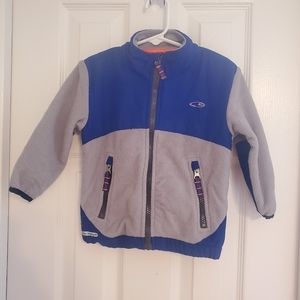C9 by Champion Gray Blue Fleece Full Zip Jacket